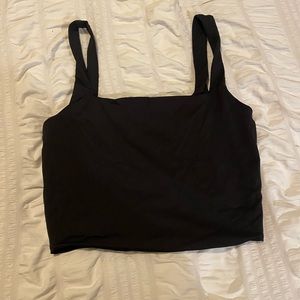 Garage Black Crop Top